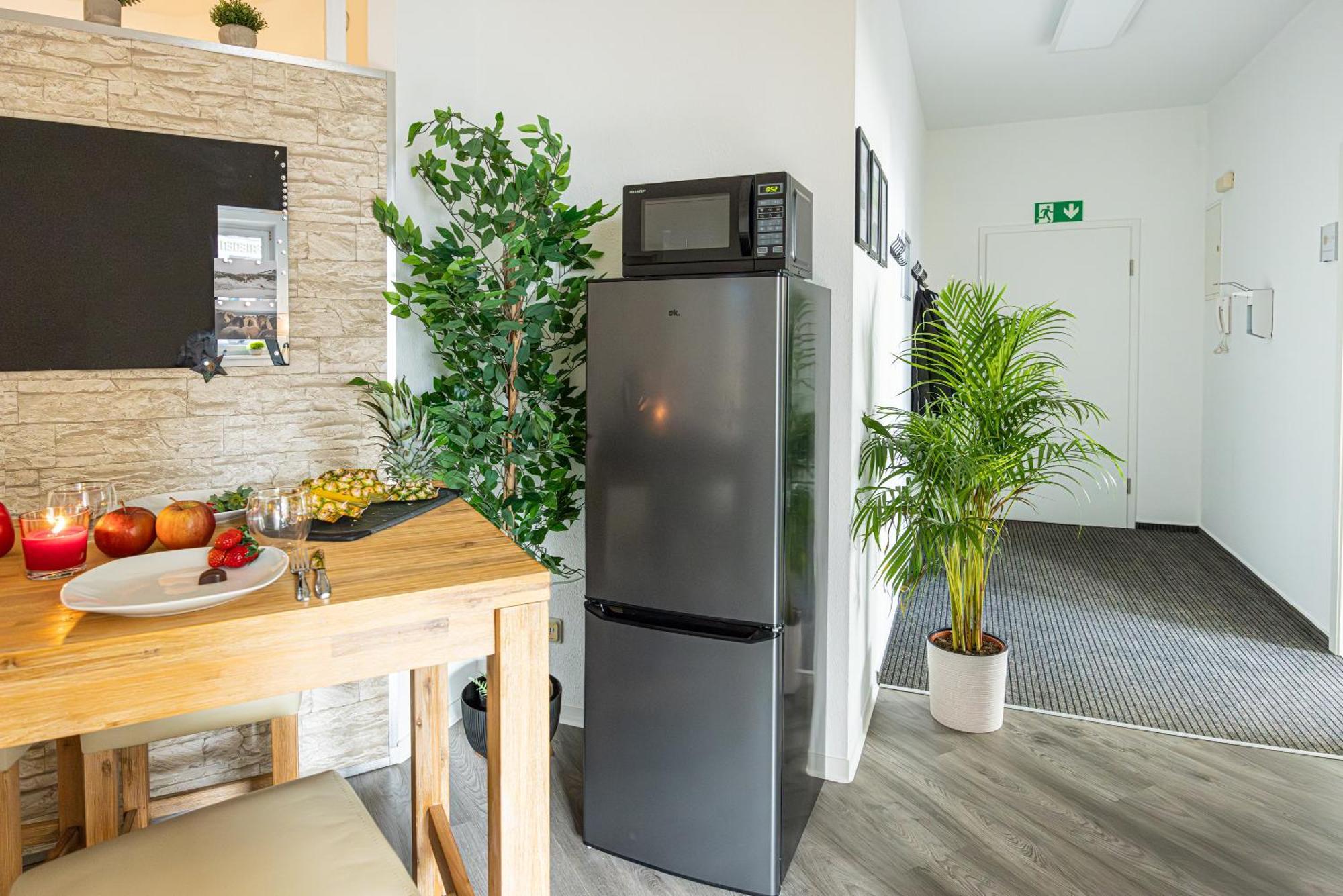 רוסטוק Luxus City Apartment Sauna Balkon Kueche Zentral מראה חיצוני תמונה