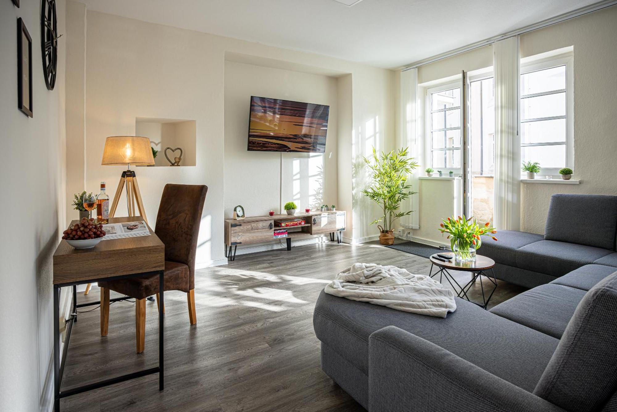 רוסטוק Luxus City Apartment Sauna Balkon Kueche Zentral מראה חיצוני תמונה