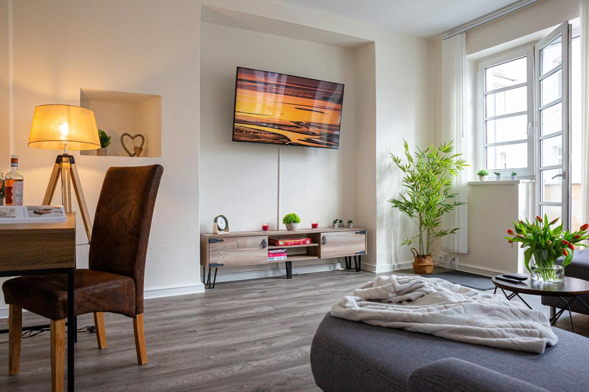רוסטוק Luxus City Apartment Sauna Balkon Kueche Zentral מראה חיצוני תמונה